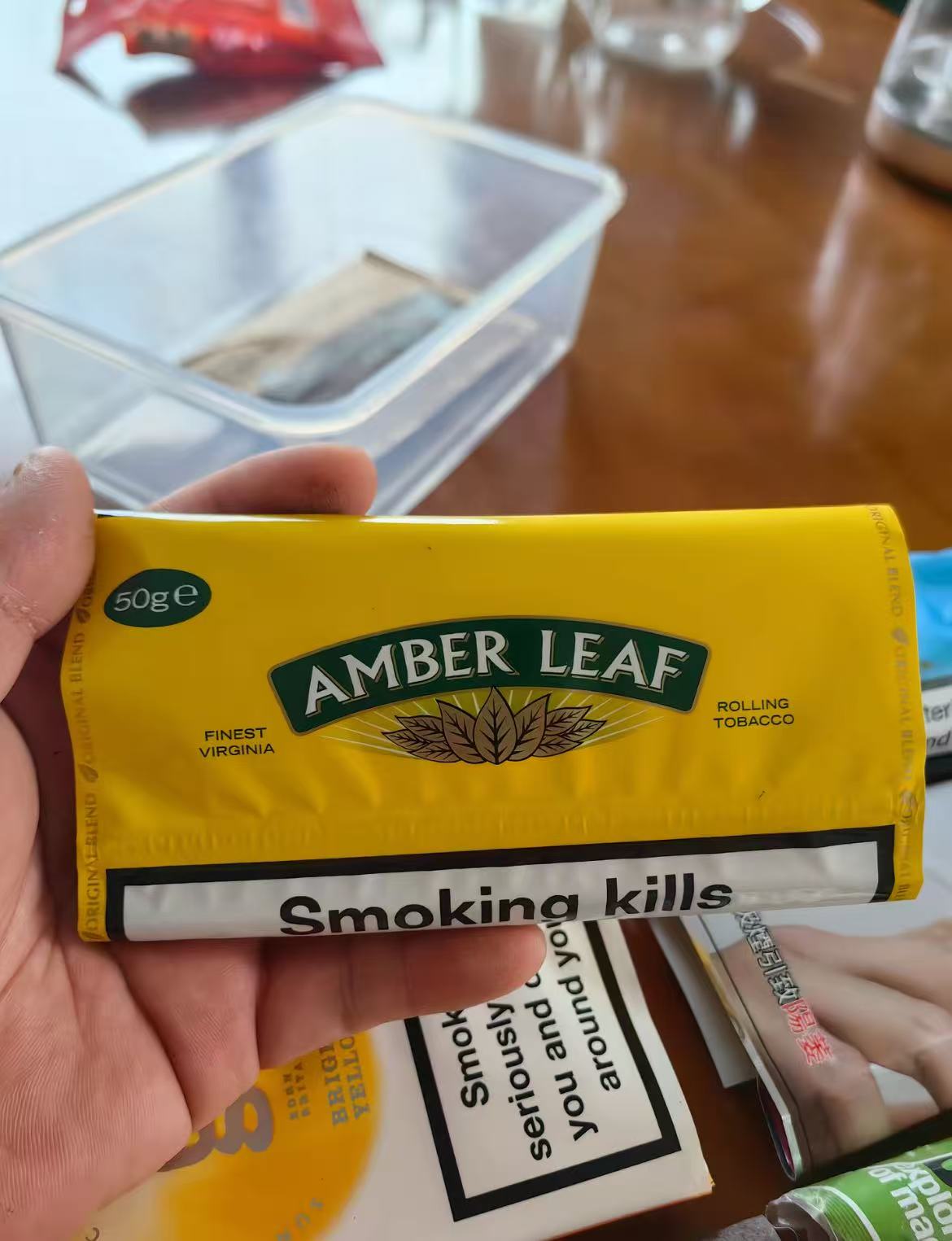 Amber Leaf Original Blend Rolling Tobacco (5-Pack Bundle) - Image 5