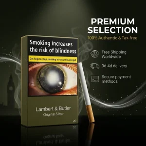 Lambert & Butler Original Silver King Size Cigarettes